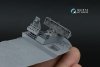 Quinta Studio QD+48590 MH-60L Blackhawk 3D-Printed & coloured Interior on decal paper (ICM) (with 3D-printed resin parts) 1/48